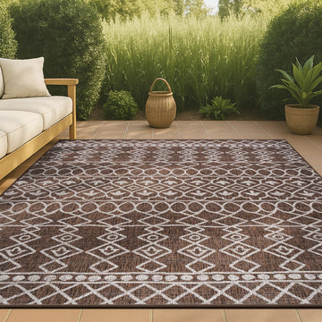 Kafel Tribal Bohemian Indoor/outdoor Area Rug